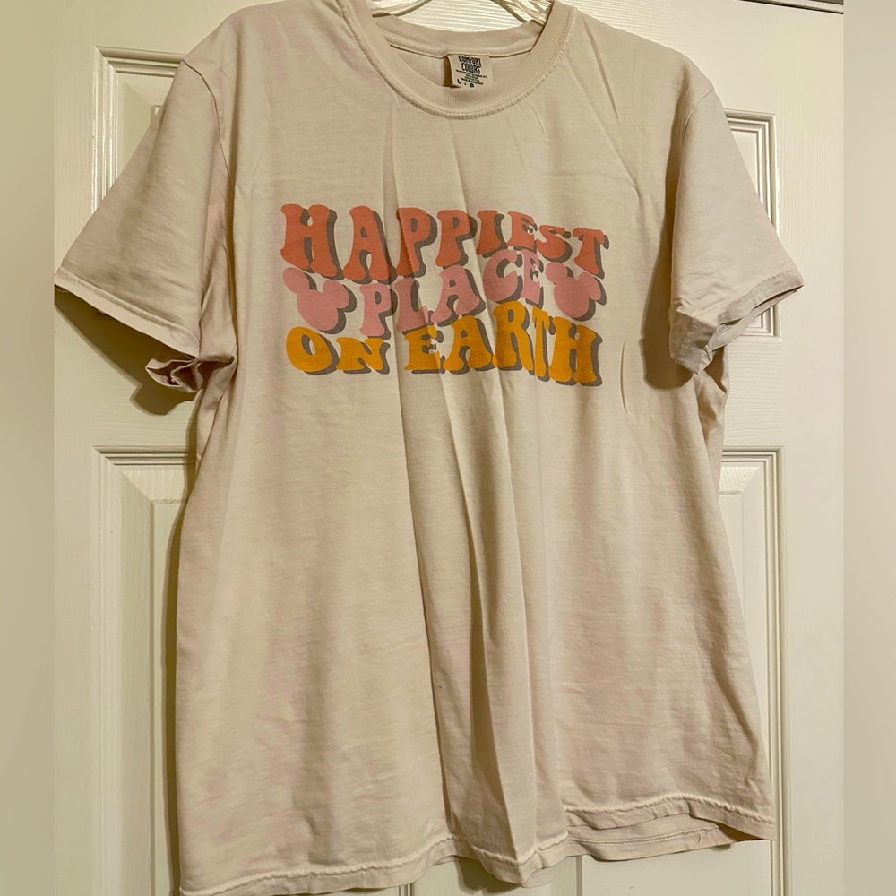 Happiest Place on Earth Disney T-shirt
